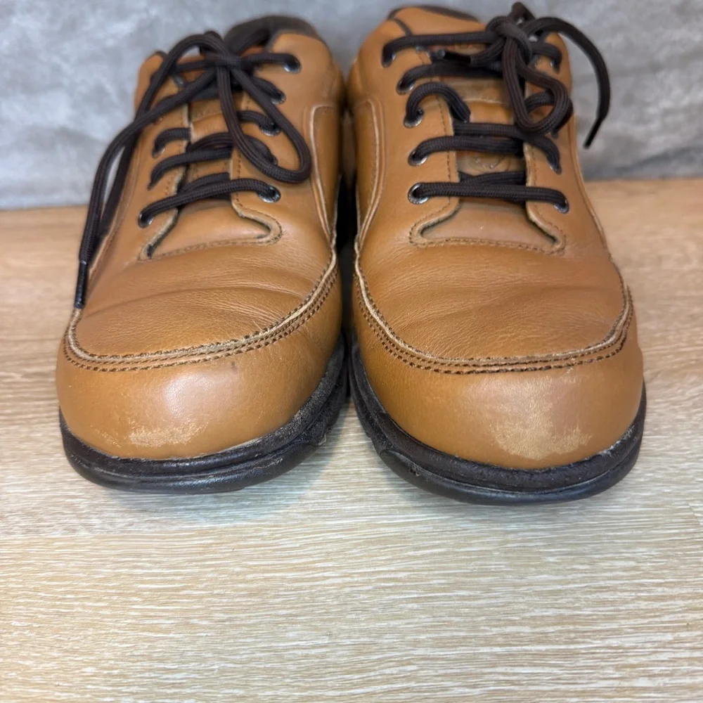 Rockport Eureka Men’s Brown Comfort Supportive Lave Up Walking Shoes Size 10